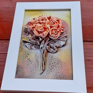 Rózsás kép - otthon & életmód - dekoráció - kép & falikép - 3d képek - Meska.hu