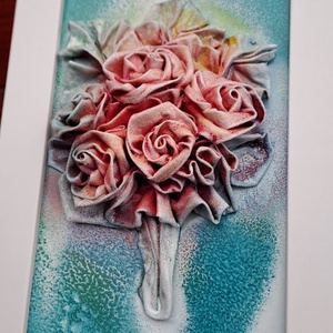 Rózsás kép - otthon & életmód - dekoráció - kép & falikép - 3d képek - Meska.hu