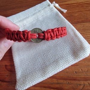 Feng shui szerencsepénzes karkötők, Ékszer, Karkötő, Fonott karkötő, Ékszerkészítés, Csomózás, MESKA