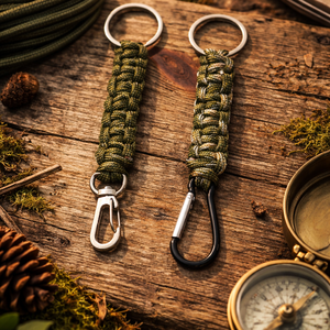 Terepszínű túlélő kulcstartó, Táska & Tok, Kulcstartó & Táskadísz, Kulcstartó, Fonás (csuhé, gyékény, stb.), MESKA