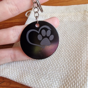 Fém kutya biléta / kulcstartó - otthon & életmód - kisállatoknak - kutyáknak - kutya biléta - Meska.hu