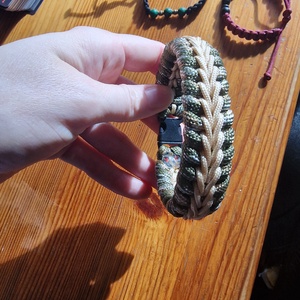 Terep karkötő / vadász karkötő - Meska.hu