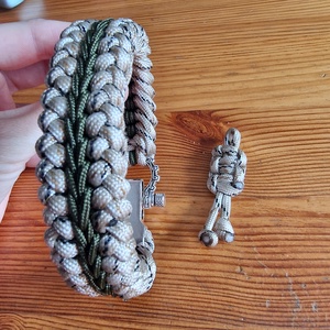 Terep karkötő / vadász karkötő, Ékszer, Karkötő, Fonott karkötő, Csomózás, MESKA