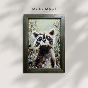 Mosómaci - Akril festmény, Művészet, Festmény, Akril, Festészet, MESKA
