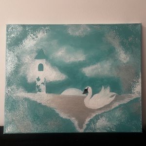 Heaven. - művészet - festmény - akril - Meska.hu