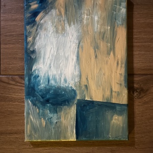 Without you - művészet - festmény - akril - Meska.hu