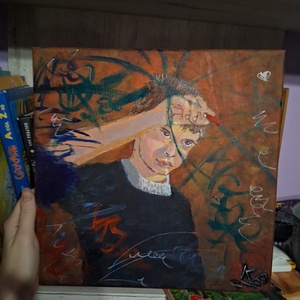 Gyermeki káosz - művészet - festmény - akril - Meska.hu