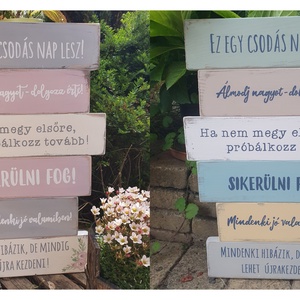 Deszkatábla nyaralóba, teraszra - otthon & életmód - dekoráció - kép & falikép - táblakép - Meska.hu