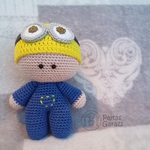 Yoyo baba Minion jelmezben - játék & sport - baba & babaház - baba - Meska.hu