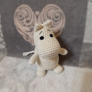 Horgolt múmin (moomin) - játék & sport - plüssállat & játékfigura - más figura - Meska.hu