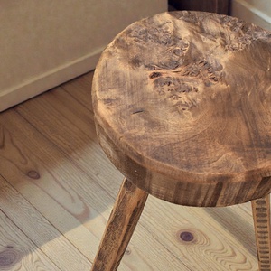 Népi kerek fa szék..- tervezett reprodukció - otthon & életmód - bútor - szék & fotel - Meska.hu