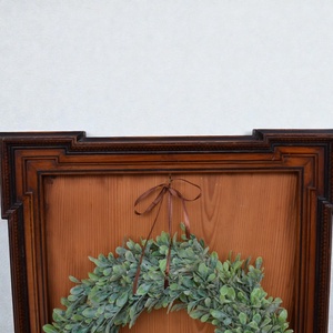 Antik tükör keret...koszorú akasztó - otthon & életmód - virágdekoráció - virágdíszek - dekor koszorúk, kopogtatók - Meska.hu