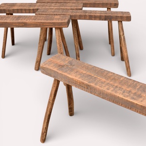 Népi fa pad lóca...- tervezett reprodukció parasztház berendezés - otthon & életmód - bútor - pad - Meska.hu