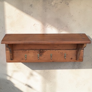 Farmhouse fa akasztós polc.... - Meska.hu