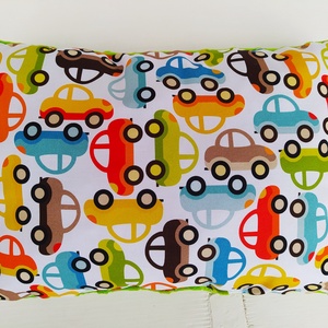 Autós párna  - baba - mama - babaszoba dekoráció - gyerek díszpárna - Meska.hu