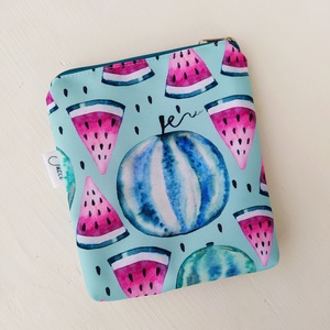 Dinnyés újratasak/neszesszer, Táska & Tok, Uzsonna- & Ebéd tartó, Ebéd tasak, doboz, Varrás, MESKA