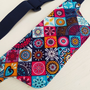 Csempemintás futós övtáska  - táska & tok - övtáska - Meska.hu Csempemintás futós övtáska  - táska & tok - övtáska - Meska.hu