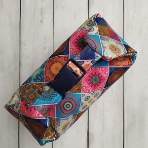 Csempemintás lunch bag - táska & tok - uzsonna- & ebéd tartó - ebéd tasak, doboz - Meska.hu