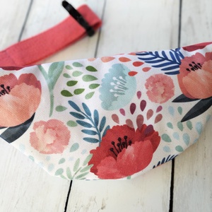 Virágos gyerek övtáska  - táska & tok - övtáska - Meska.hu