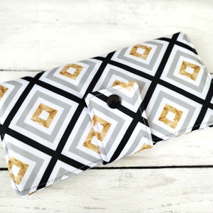 Geometriai mintás pénztárca - Meska.hu