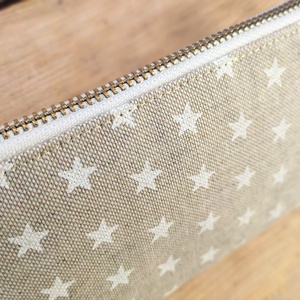 Csillagos vászon pénztárca/neszesszer - táska & tok - pénztárca & más tok - pénztárca - női pénztárca - Meska.hu