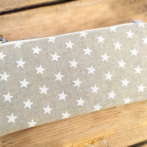 Csillagos vászon pénztárca/neszesszer - táska & tok - pénztárca & más tok - pénztárca - női pénztárca - Meska.hu