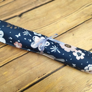 Madaras -virágos evőeszköztartó - táska & tok - uzsonna- & ebéd tartó - evőeszköz tartó - Meska.hu