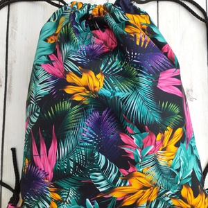 Leveles vízlepergetős tornazsák/gymbag - táska & tok - hátizsák - tornazsák, gymbag - Meska.hu