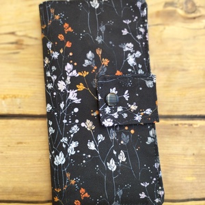 Virágos pénztárca, Táska & Tok, Pénztárca & Más tok, Pénztárca, Női pénztárca, Varrás, MESKA