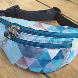 Türkiz gyerek övtáska  - táska & tok - övtáska - Meska.hu