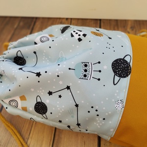 Űrhajós tornazsák - táska & tok - hátizsák - tornazsák, gymbag - Meska.hu