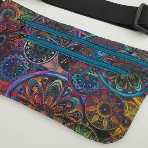 Mandalás futós övtáska  - táska & tok - övtáska - Meska.hu