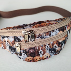 Kutyás gyerek övtáska , Táska & Tok, Övtáska, Varrás, MESKA