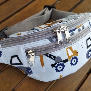 Munkagépes gyerek övtáska , Táska & Tok, Övtáska, Varrás, MESKA