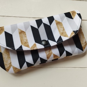 Pipere szett, geometriai mintás  - táska & tok - neszesszer - Meska.hu