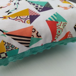 Papírsárkányos párna levendulapárnával - baba - mama - babaszoba dekoráció - gyerek díszpárna - Meska.hu