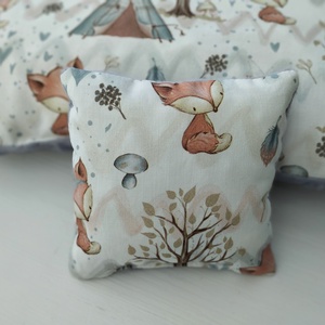 Erdei állatos párna levendulapárnával, Otthon & Életmód, Babaszoba, gyerekszoba, Gyerek díszpárna, Varrás, MESKA