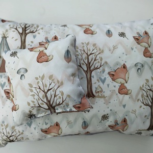 Erdei állatos párna levendulapárnával - otthon & életmód - babaszoba, gyerekszoba - gyerek díszpárna - Meska.hu