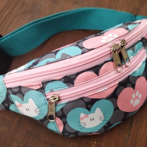 Cicás gyerek övtáska  - Meska.hu