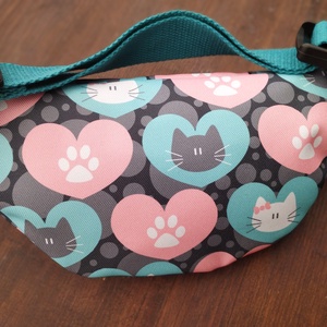 Cicás gyerek övtáska  - táska & tok - övtáska - Meska.hu