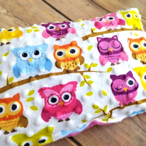 Baglyos párna  - Meska.hu