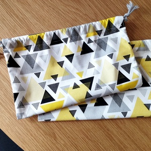 Pamutvászon újratasak 2 db/csomag - táska & tok - bevásárlás & shopper táska - zöldség/gyümölcs zsák - Meska.hu