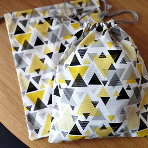 Pamutvászon újratasak 2 db/csomag, Táska & Tok, Bevásárlás & Shopper táska, Zöldség/Gyümölcs zsák, Varrás, MESKA