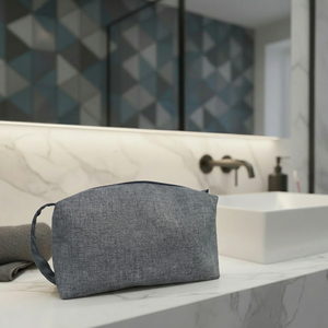 Szürke vízlepergetős neszesszer , Táska & Tok, Neszesszer, Varrás, MESKA