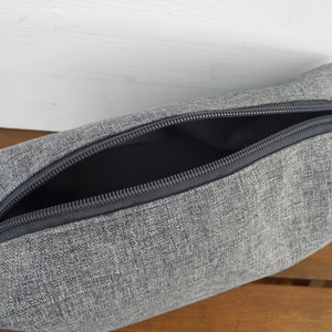 Szürke vízlepergetős neszesszer  - táska & tok - neszesszer - Meska.hu