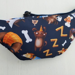 Kutyás gyerek övtáska  - táska & tok - övtáska - Meska.hu