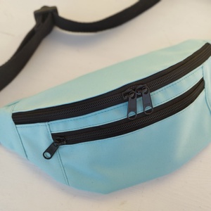 Világoskék övtáska , Táska & Tok, Övtáska, Varrás, MESKA