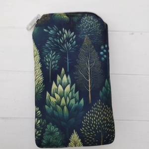 Erdőmintás tok - táska & tok - pénztárca & más tok - aprópénztartó - Meska.hu