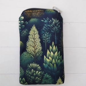 Erdőmintás tok - táska & tok - pénztárca & más tok - aprópénztartó - Meska.hu