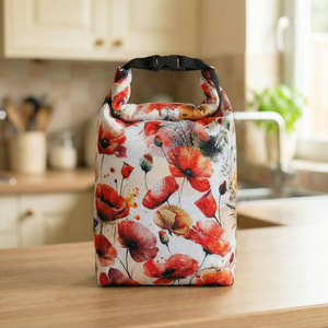 Pipacsos lunch bag - Meska.hu